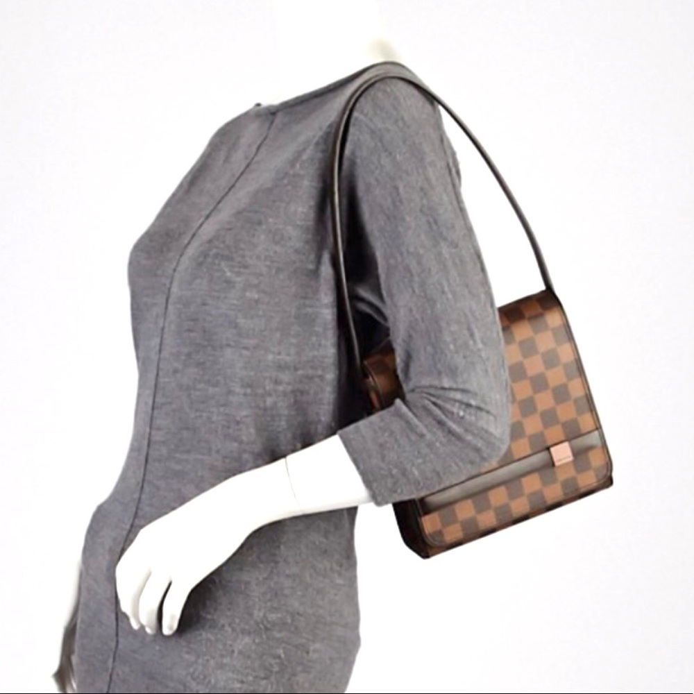 Auth Louis Vuitton Damier Tribeca Mini Bag